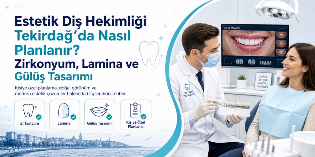 Estetik Diş Hekimliği Tekirdağ’da Nasıl Planlanır? Zirkonyum, Lamina ve Gülüş Tasarımı